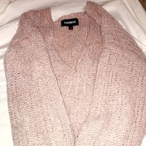 Pink express sweater